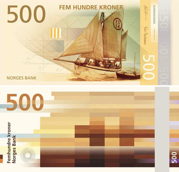 500 норвежских крон (ввод в обращение в 2017 году)