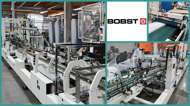 Folder Gluer Bobst Alpina 110 II A3 Matic (2002) – Folding and Gluing Machine for Carton Packaging