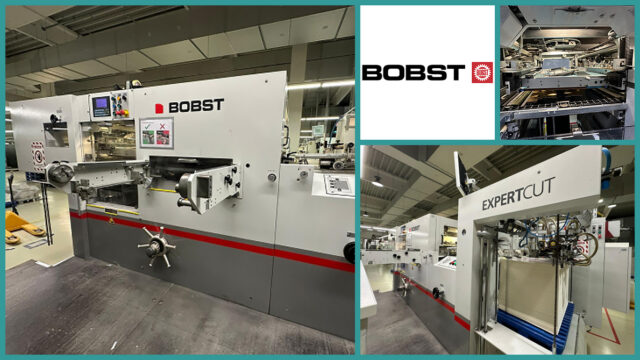 Bobst Expertcut 76 automatic die cutting machine B2 format