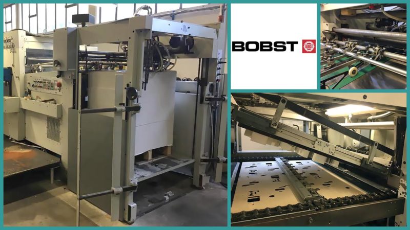 used die-cutting press Bobst SP102-E (1989)