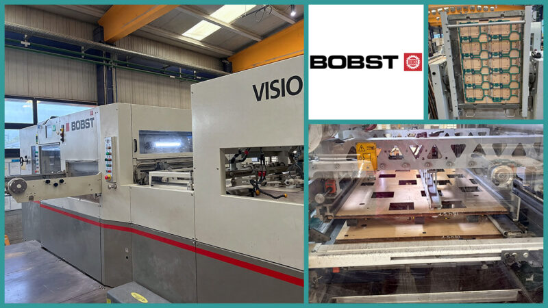 Bobst Visioncut 106 LE (2014) – Automatic Die Cutter for Sale
