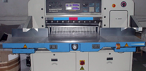 бумагорезательная машина Eurocutter 920 AD, Германия (2007 г.в.)