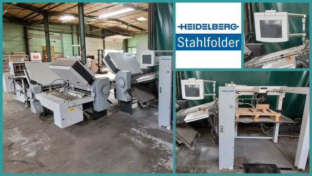 б/у кассетная фальцовка Heidelberg Stahlfolder BH 66/4-4-4 (2017 год)