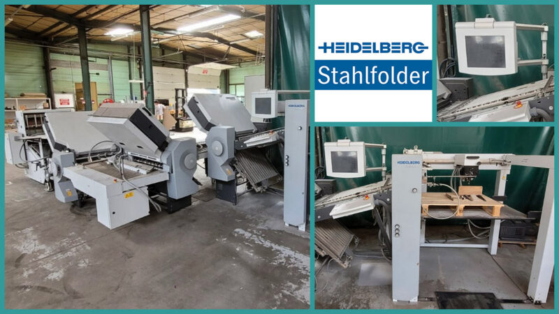 б/у кассетная фальцовка Heidelberg Stahlfolder BH 66/4-4-4 (2017 год)