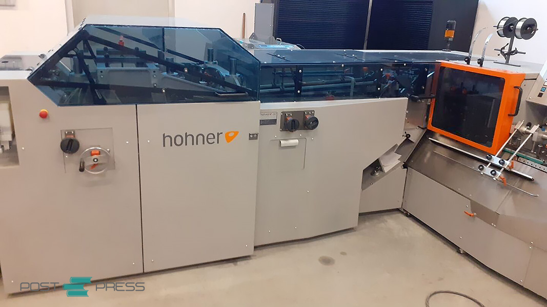 used saddle stitcher Hohner HSB 8000 (year 2010) used saddle stitcher Hohner HSB 8000 (year 2010)
