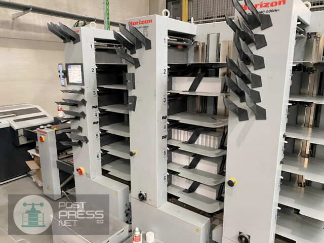 Horizon StitchLiner Mark III – saddle-stitching system for booklet production