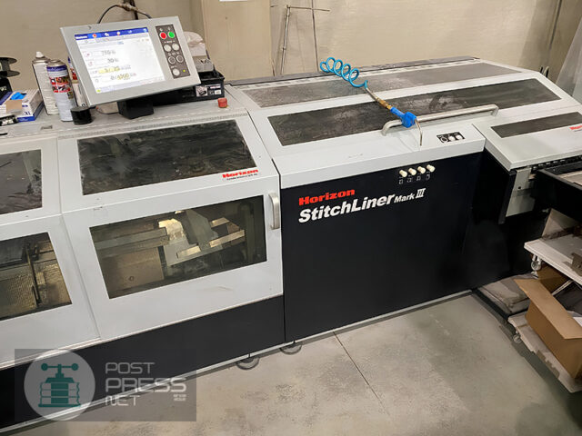 Horizon StitchLiner Mark III (2019) – sistema di cucitura a sella per opuscoli