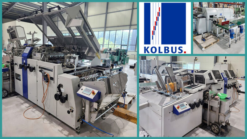 Kolbus DA 260 used case making machine 2015