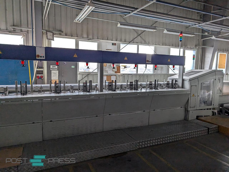 perfect binder Kolbus KM 473, ZU 804, HD 150.B (age 2007) perfect binder Kolbus KM 473, ZU 804, HD 150.B (age 2007)