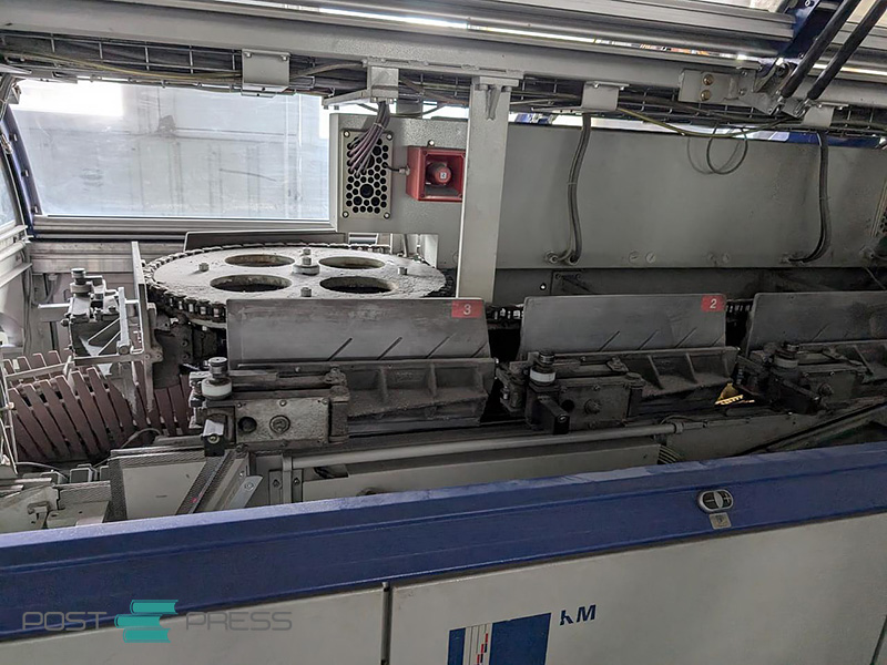 термоклеевой биндер Колбус КМ 473 (26 зажимов), б/у термоклеевой биндер Колбус КМ 473 (26 зажимов), б/у