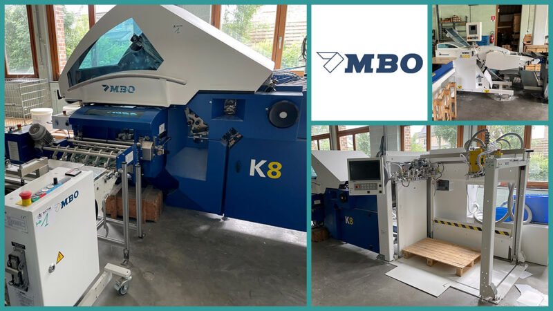 MBO K8 S-KTL/4 — высокопроизводительная фальцевальная машина 70×100 (2018)