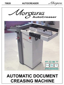 каталог запчастей Morgana Autocreaser 33 (MK1) (parts manual)