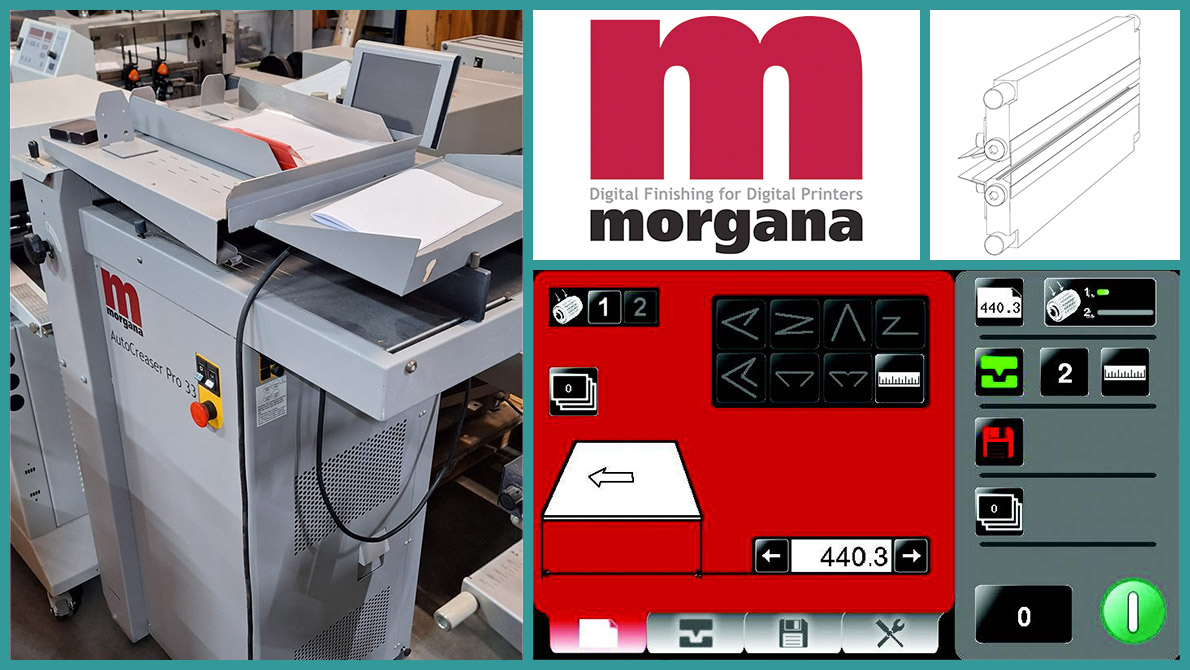 Morgana AutoCreaser Pro 33 - creasing machine для цифровой печати