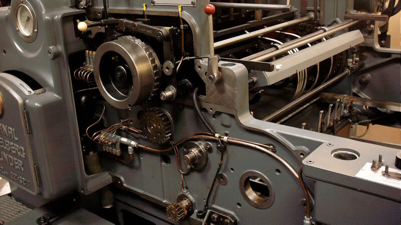 Original Heidelberg Cylinder spare parts list