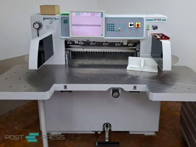 Perfecta 76 TS-E Paper Cutter 2015