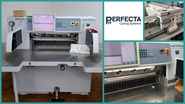 Perfecta 76 TS-E Guillotine Paper Cutter (2015)
