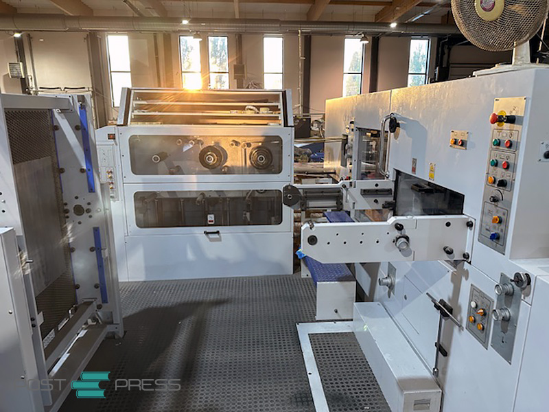 used die cutting and hot-foil stamping machine SBL1050SEF used die cutting and hot-foil stamping machine SBL1050SEF