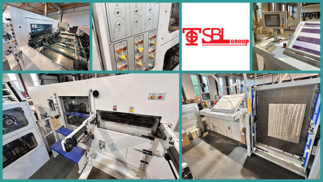 пресс для горячего тиснения фольгой SBL-1050SEF (2012 год)