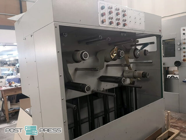 unwinds foil hot stamping machine SBL-1050 SEP (Taiwan)