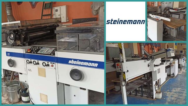 Steinemann Colibri 72 UV Surface Coating Machine (2000)