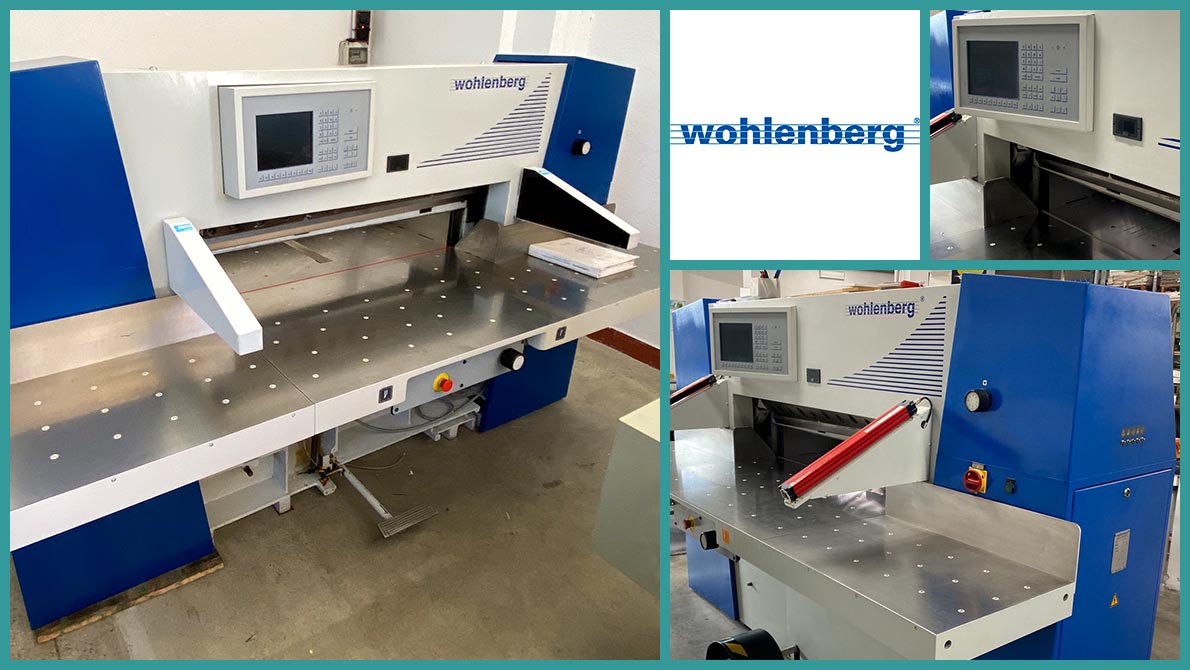 paper cutter Wohlenberg 115 cut-tec (1998)