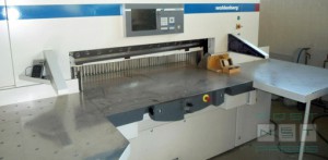 высокоскоростная бумагорезальная машина Wohlenberg 137 pro-tec (2009 г.в.)