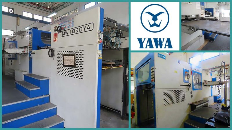 автоматический высечной пресс Yawa MW 1050 YA (2006)